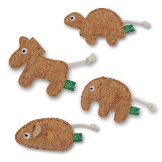 Cork Fabric Catnip Cat Toy