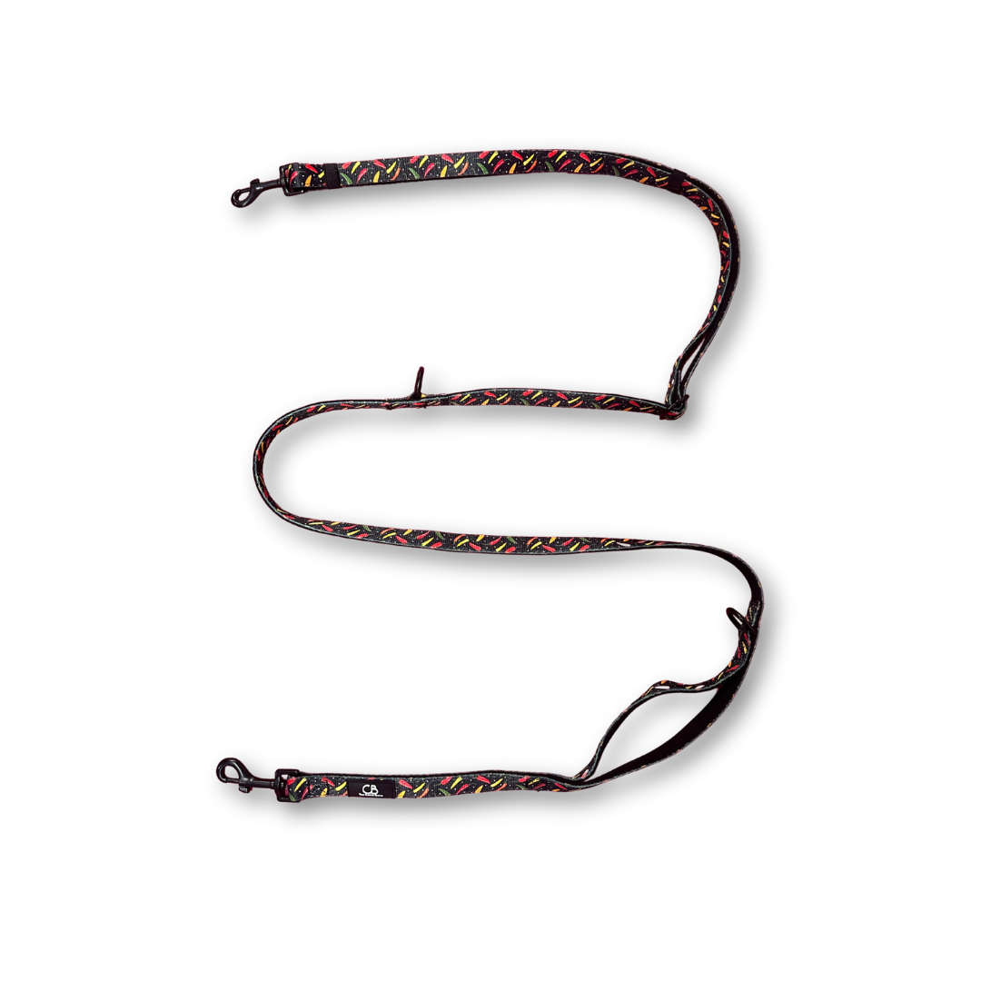 Brighton Multiway Handsfree Leash in Chilli Padi