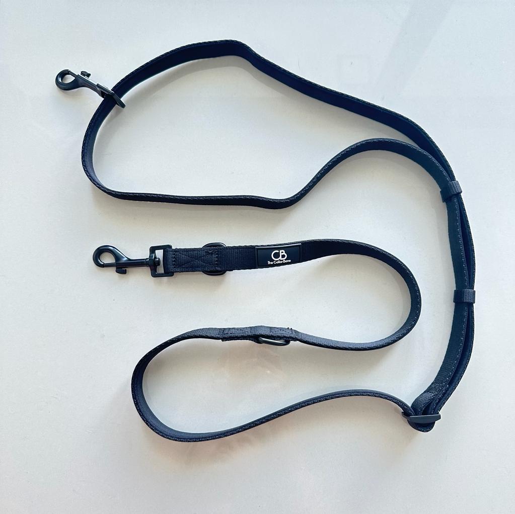 Halston Multiway Handsfree Leash in Black