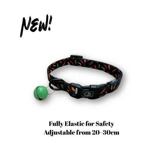 Catté Elastic Collar in Chilli Padi