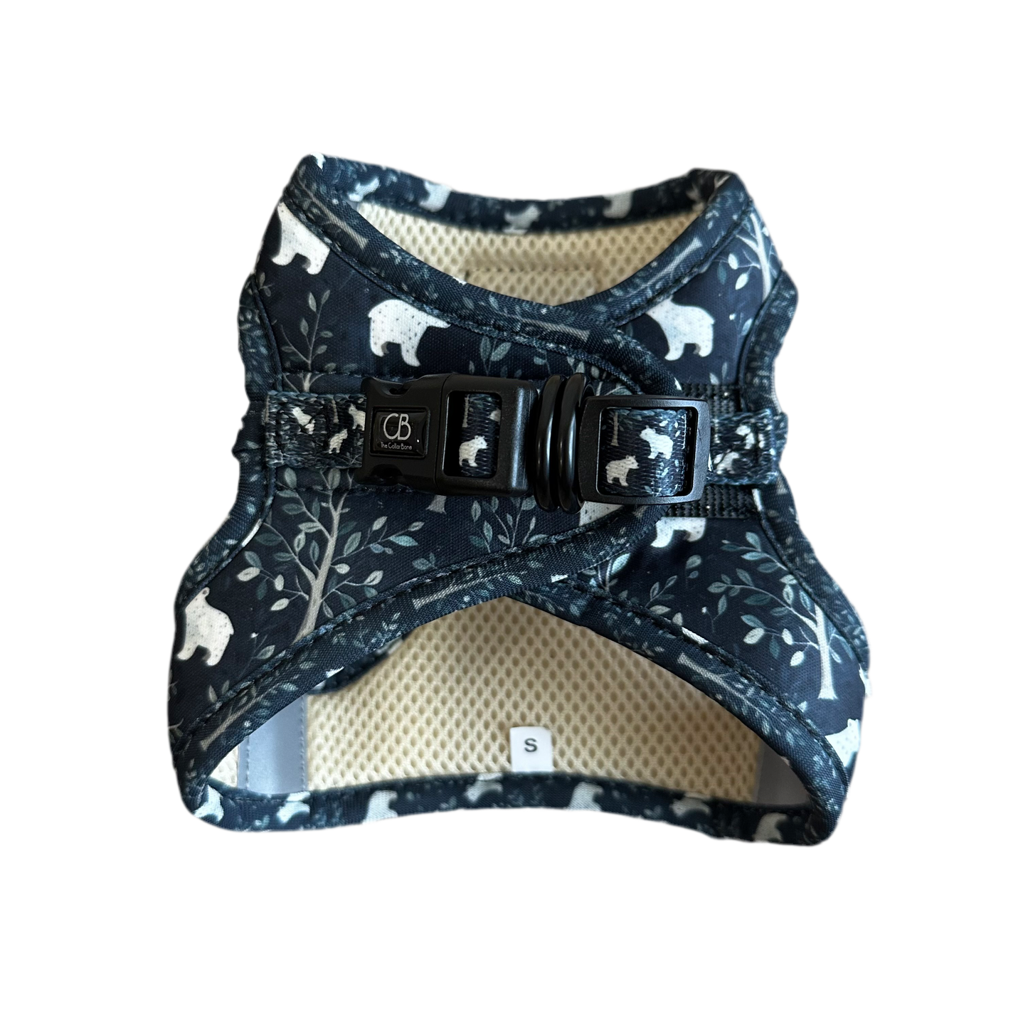 Teeny Step-In Vest/Harness in Brisk Bear