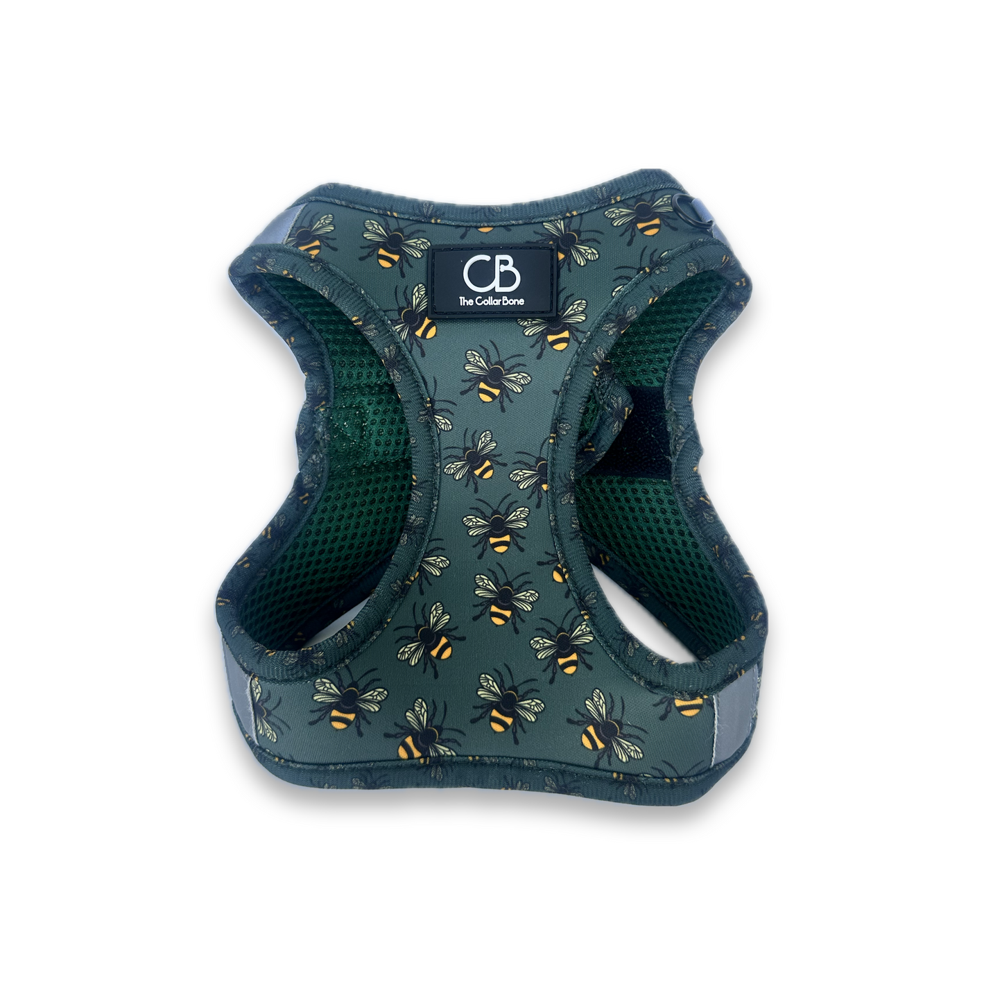 Teeny Step-In Vest/Harness in Forest Bee