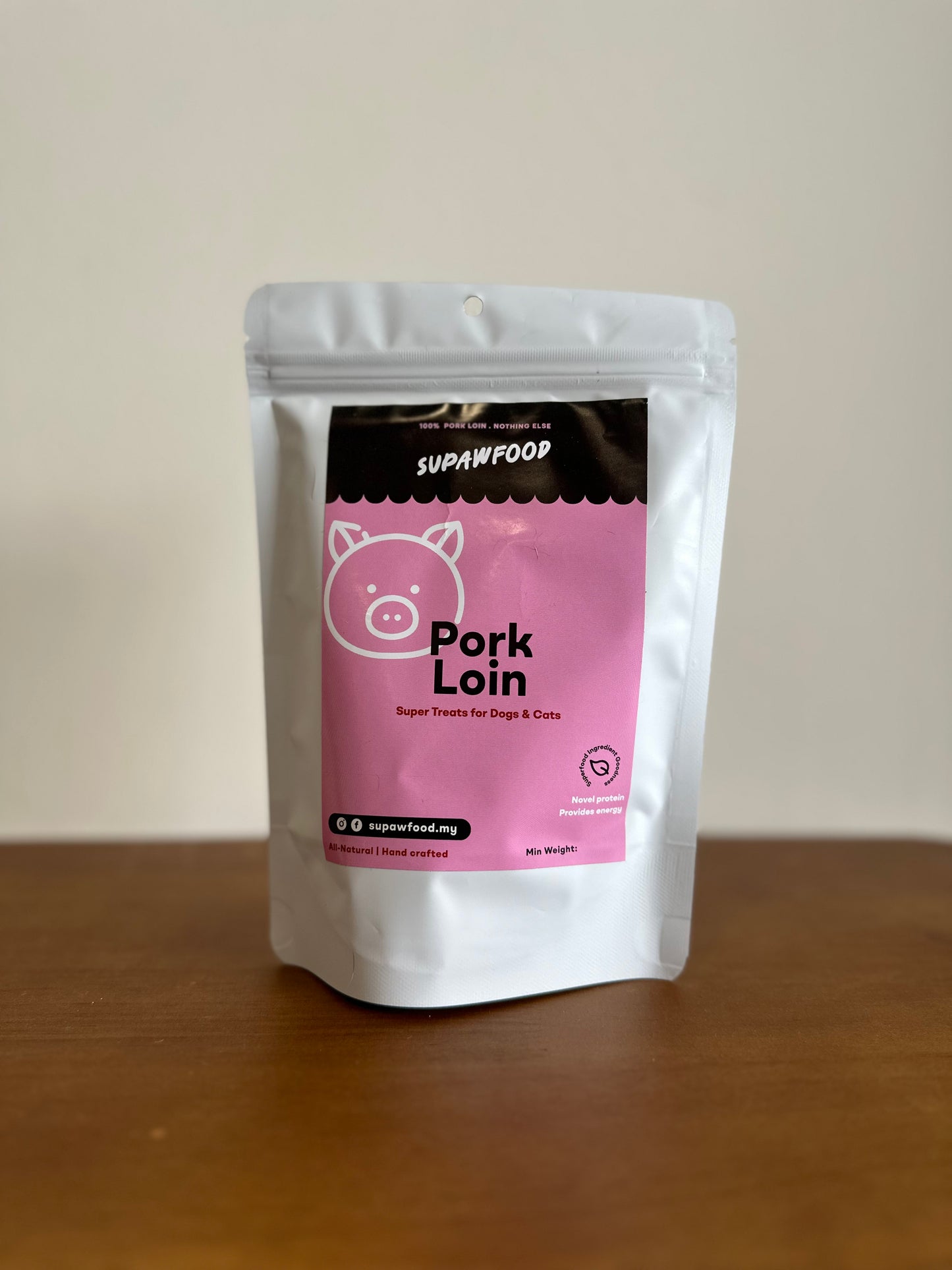 SUPAWFOOD PORK LOIN - ORIGINAL (50g)
