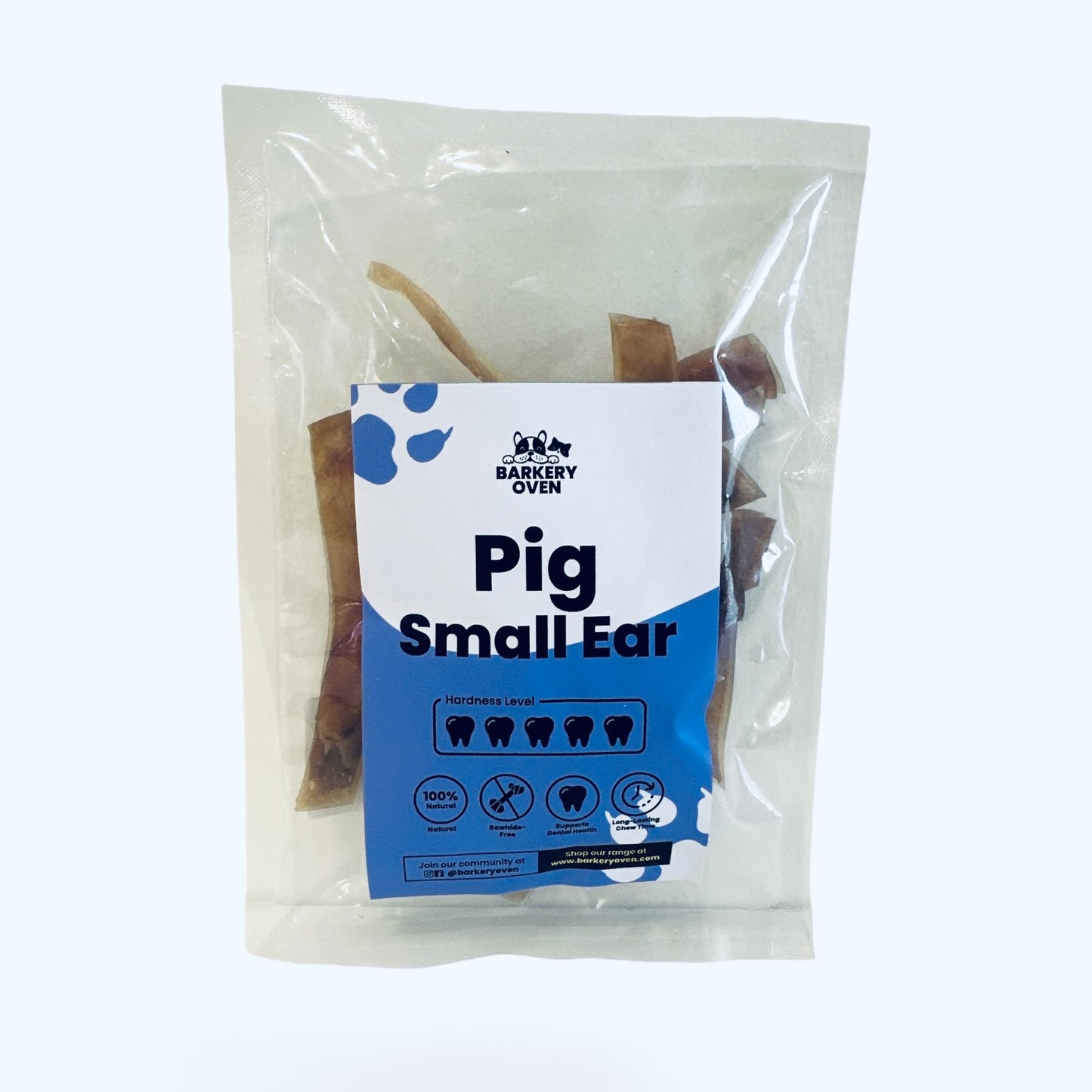 Barkery Oven Pig Small Ear - Small (50 Gram)