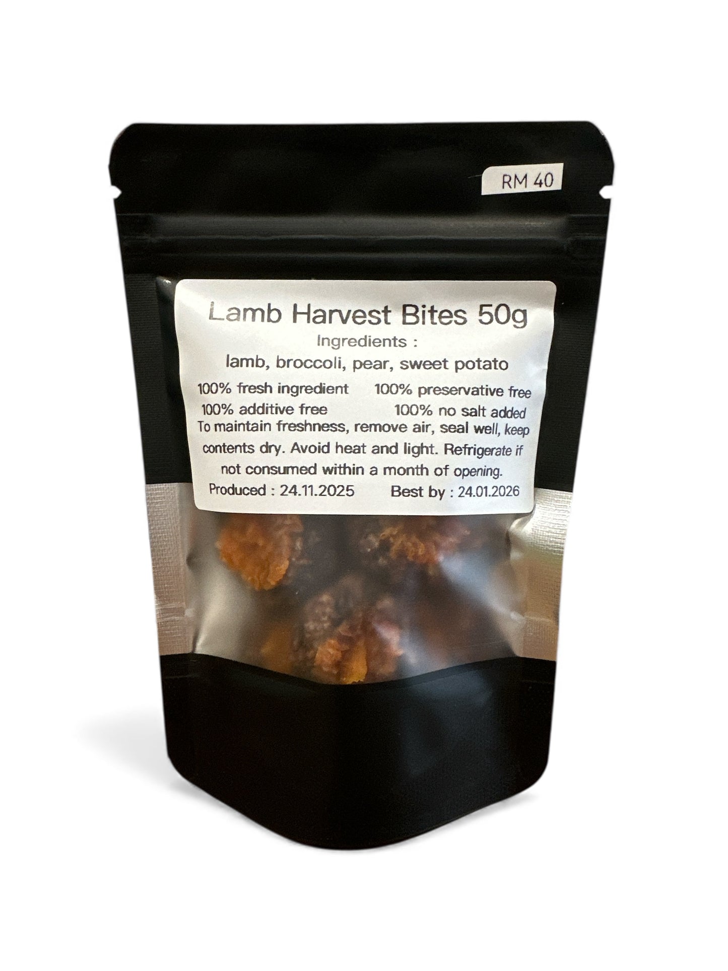 Woof Pantry Lamb Harvest Bites 45g