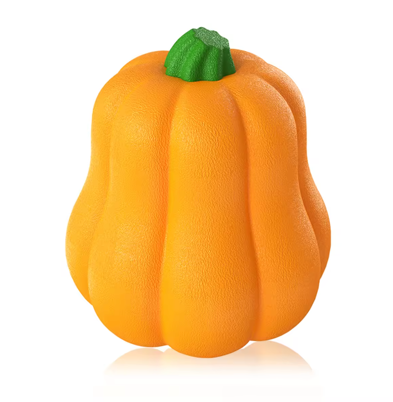 Pumpkin TPR Rubber Chew Toy