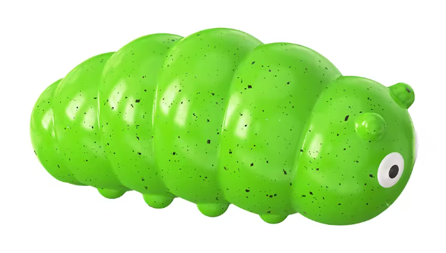 Caterpillar TPR Rubber Chew Toy