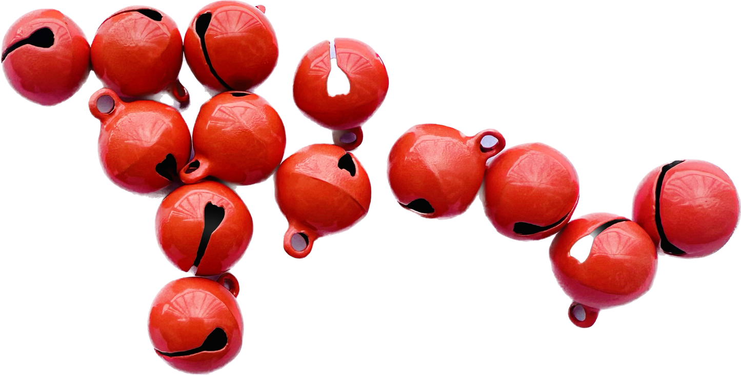 13mm Orange Bells for Collars/ Pet Tags