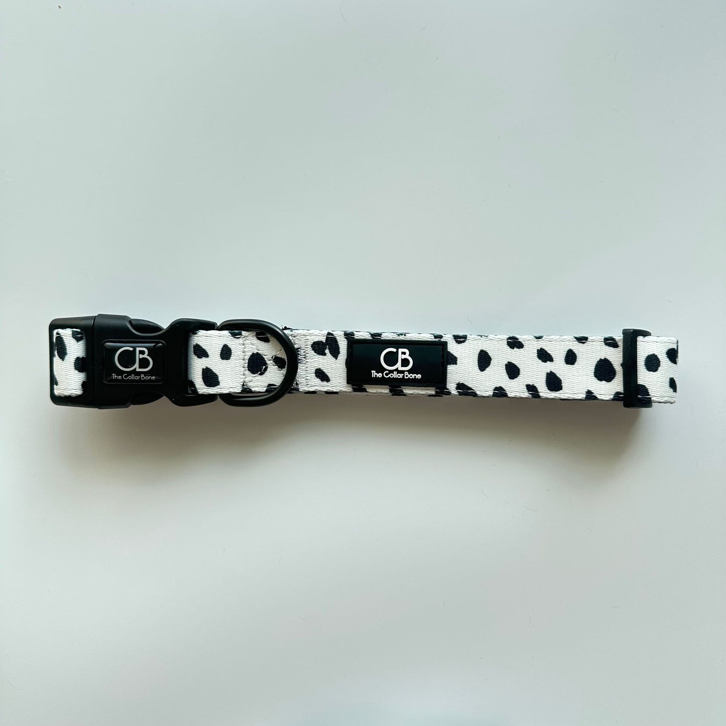 Halston Adjustable Pet Collar in Dalmatian