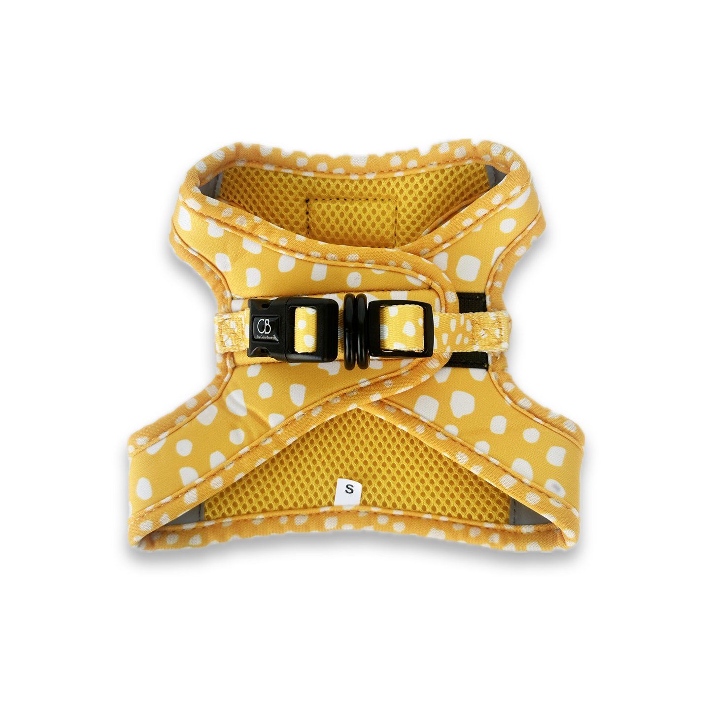 Teeny Step-In Vest/Harness in Mustard & Mayo