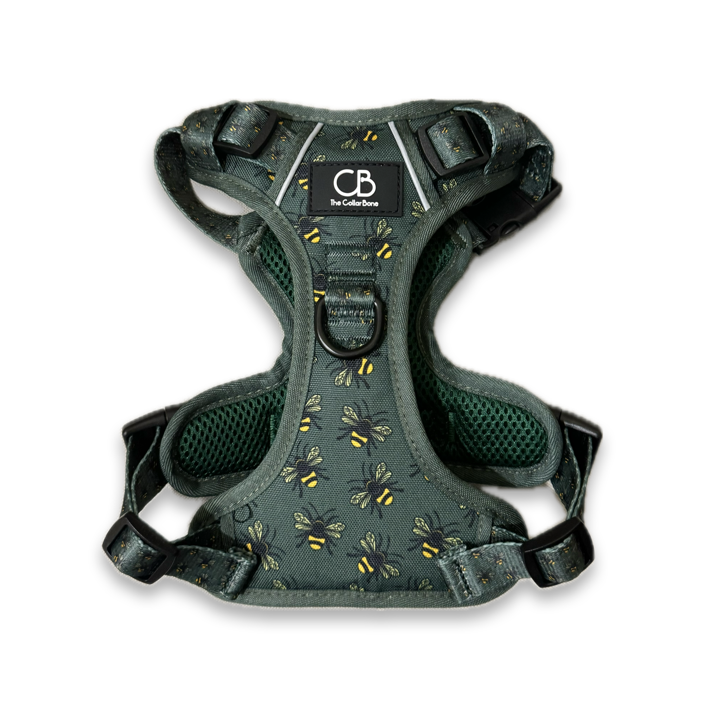 Oxford Active No-Pull Harness in Forest Bee