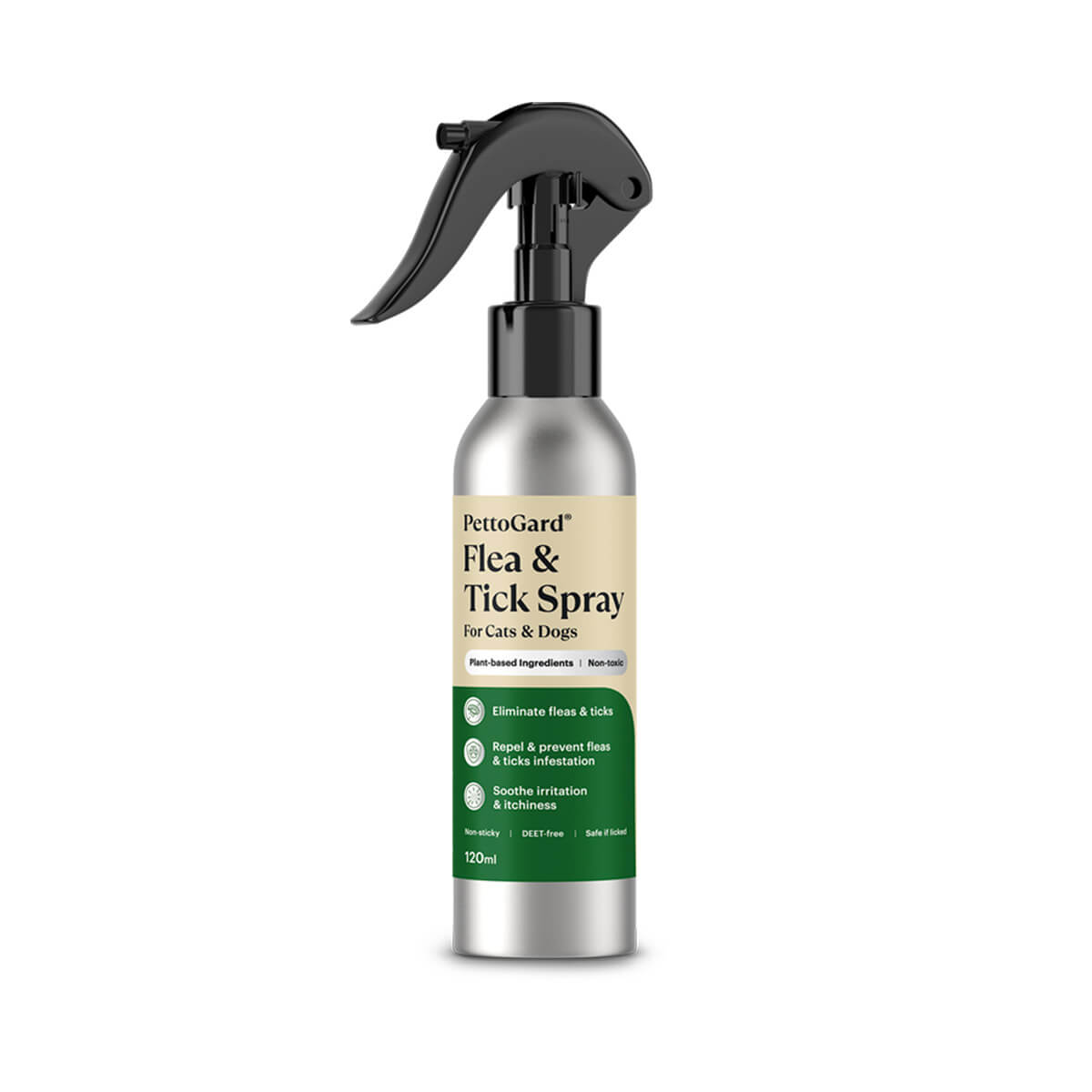 PettoGard® Flea & Tick Spray for Cats & Dogs