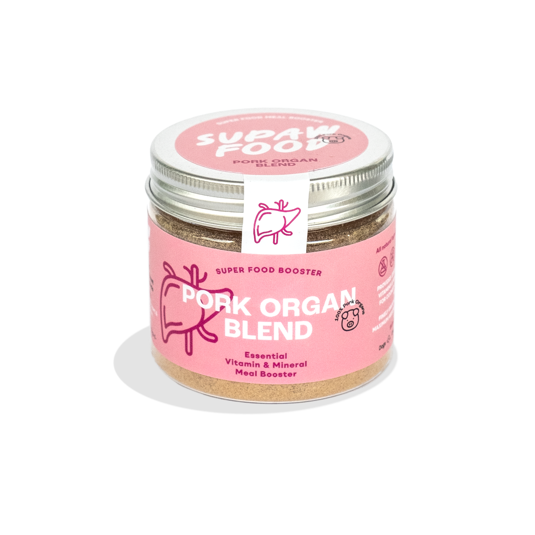 SUPAWFOOD PORK ORGAN BLEND SUPPLEMENT