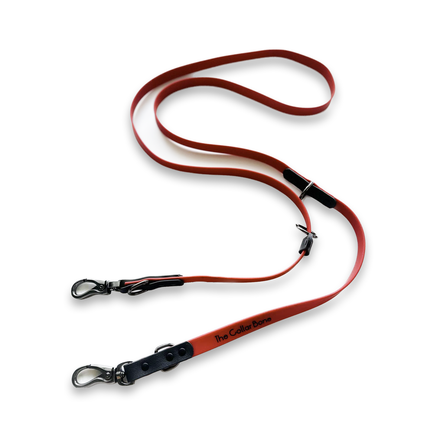 Stark Waterproof Multi-Function Dog Leash in Red