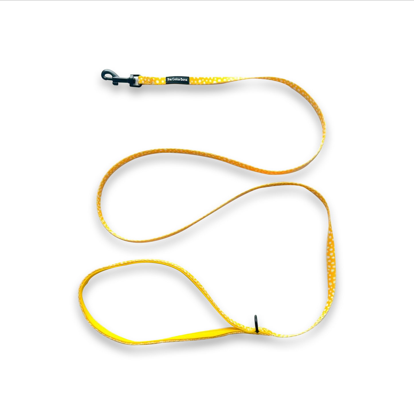 Teeny back-to-basic Leash in Mustard & Mayo