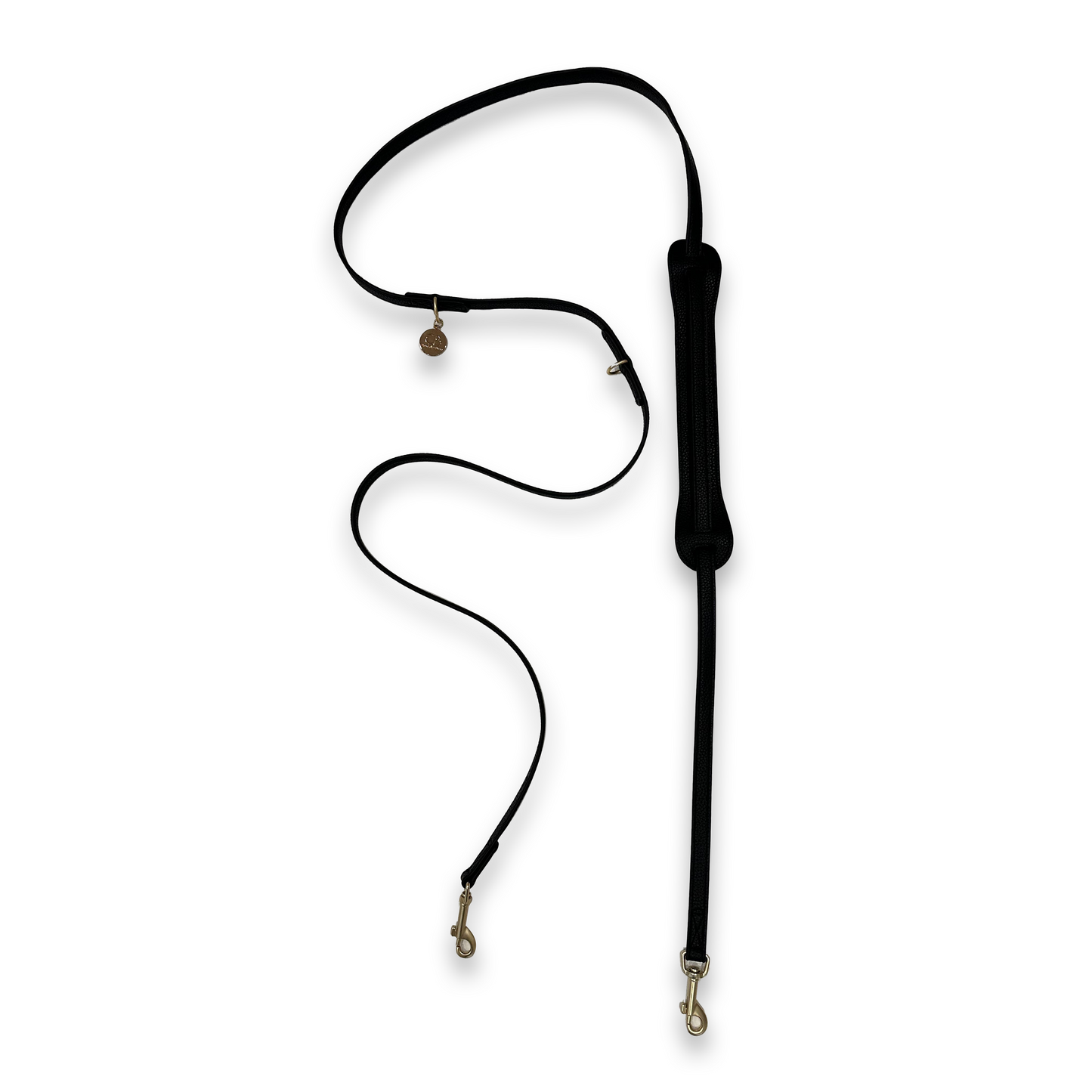 Zaara Collection - Multiway Handsfree Leash in Rich Black