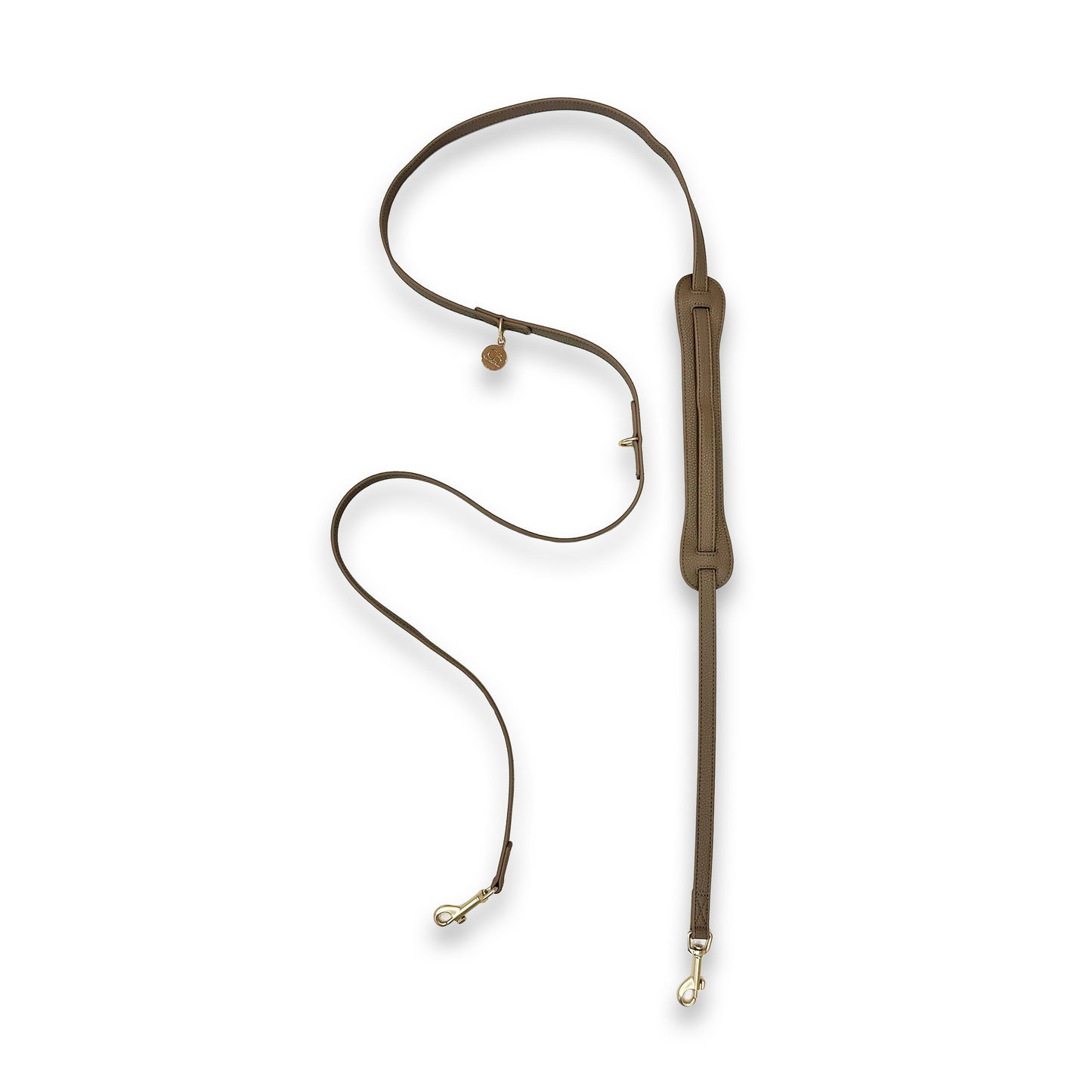 Zaara Collection - Multiway Handsfree Leash in Tan Brown