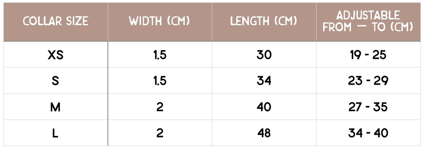 Anthea Dog Collar in Purple with Yellow Trimmings