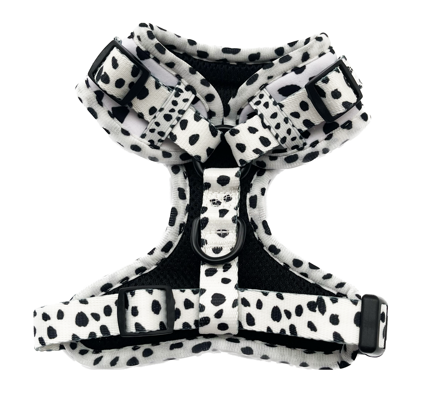 Halston Adjustable Harness in Dalmatian