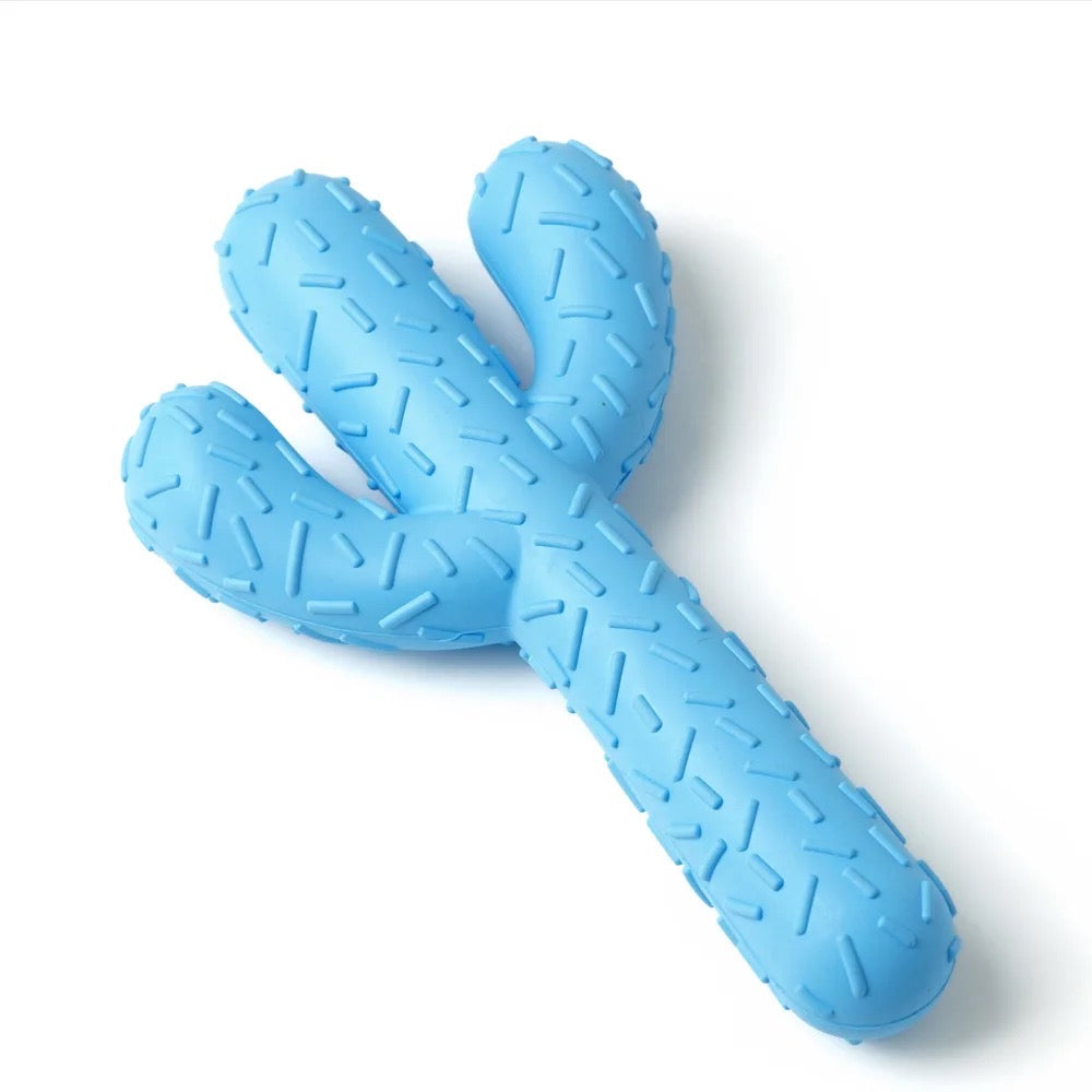 Cactus-shaped TPR Rubber Chew Toy
