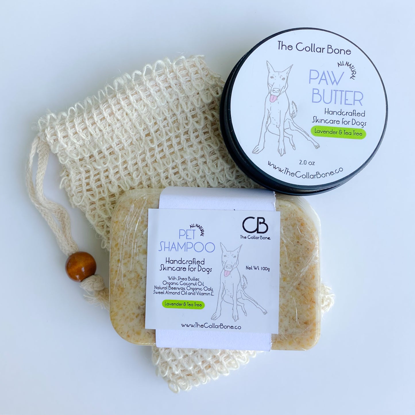All Natural Paw Butter & Pet Shampoo Bar