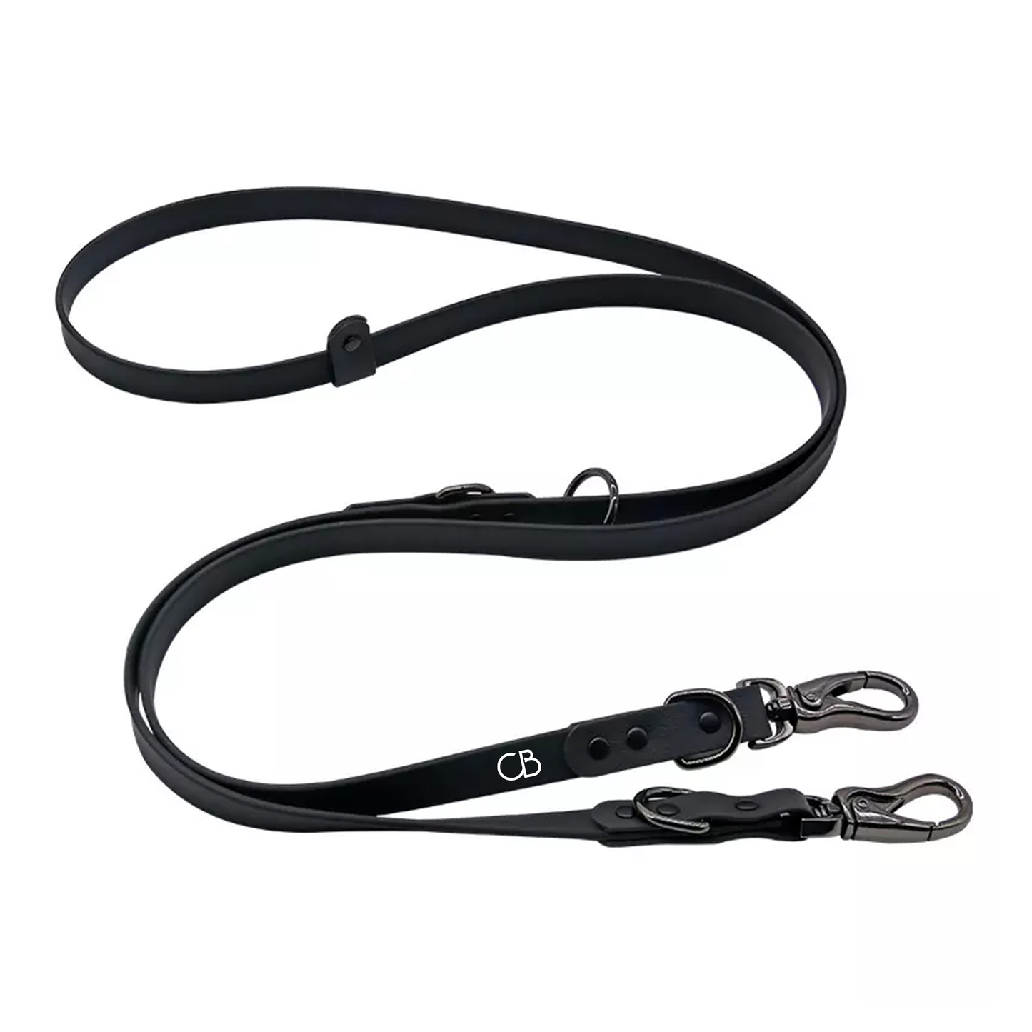 Stark Waterproof Multi-Function Dog Leash in Black