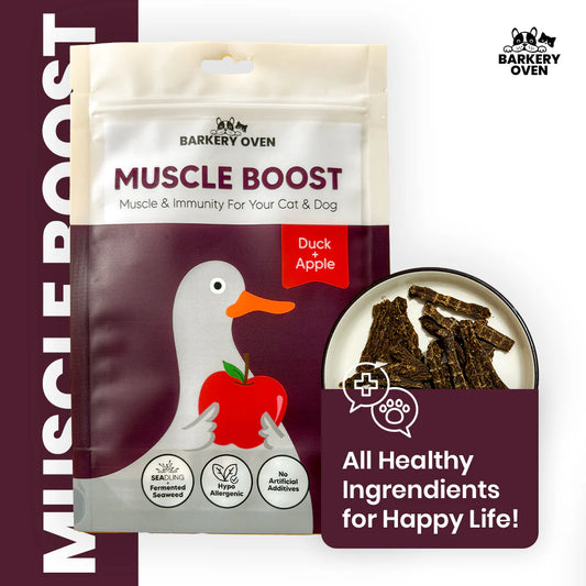 Barkery Oven Muscle Boost Duck & Apple (100g)