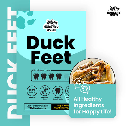 Barkery Oven Duck Feet (6 Pieces)