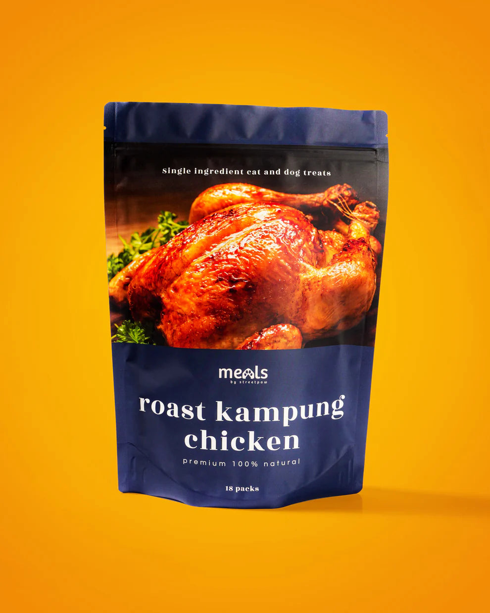 STREETPAW Roast Kampung Chicken (Large Pack) [For Cats🐱 and Dogs🐶]