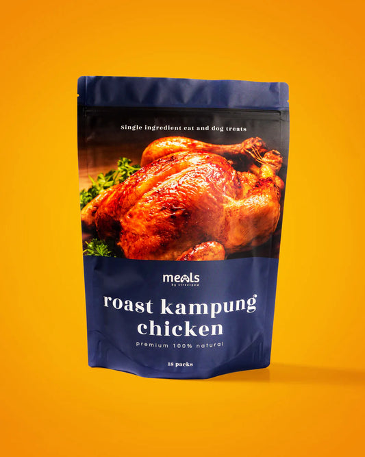 STREETPAW Roast Kampung Chicken (Large Pack) [For Cats🐱 and Dogs🐶]