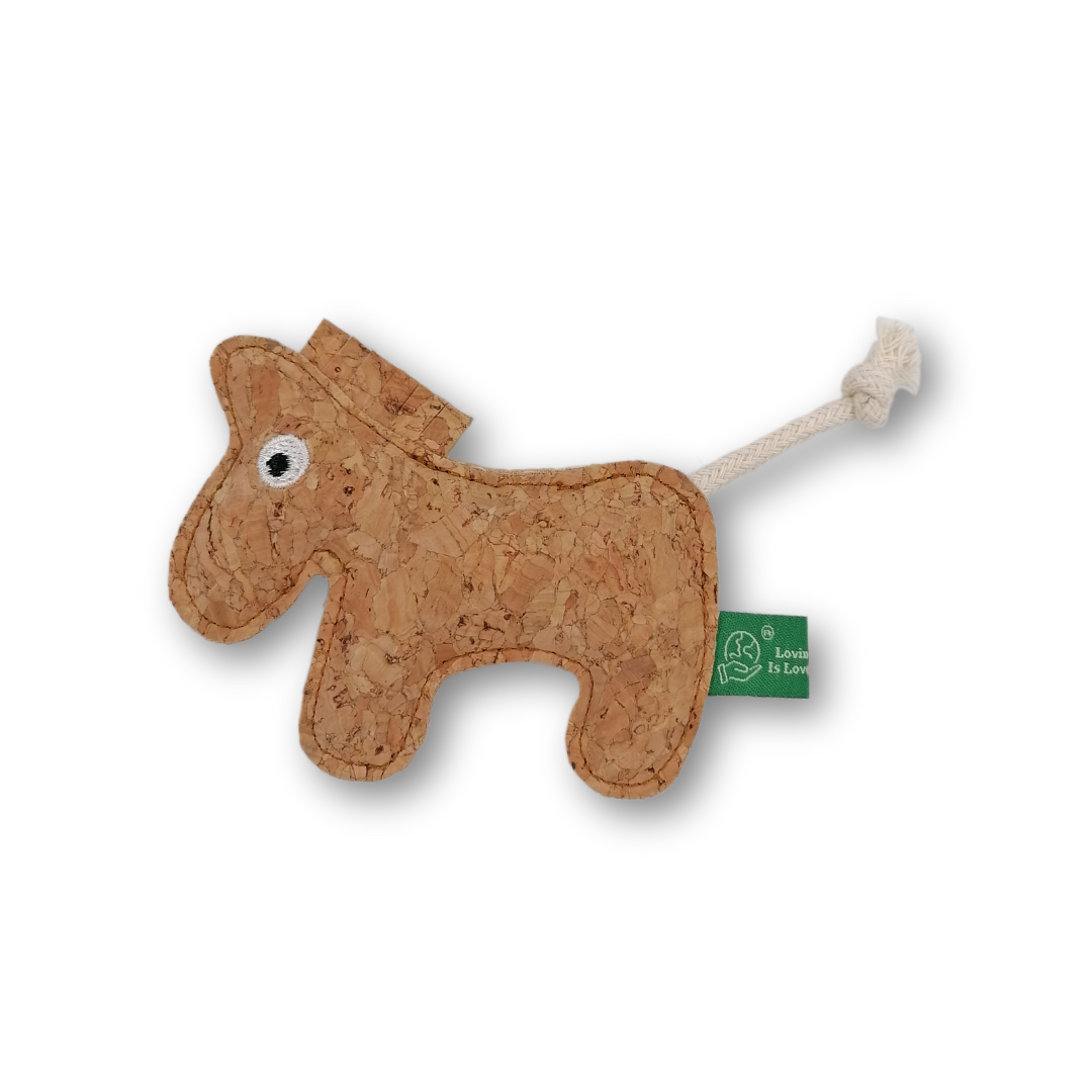 Cork Fabric Catnip Cat Toy