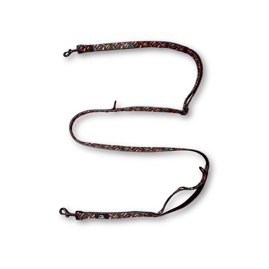 Brighton Multiway Handsfree Leash in Chilli Padi