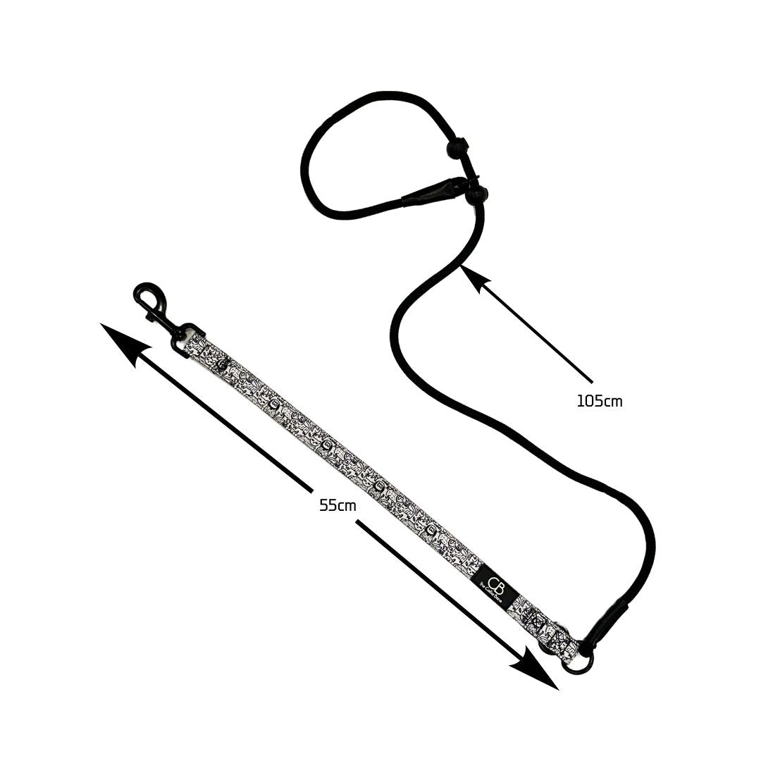 Paxton P-Leash in B&W Petradise (Last Piece)