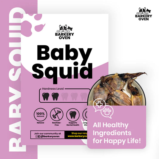 Barkery Oven Baby Squid (30 Gram)