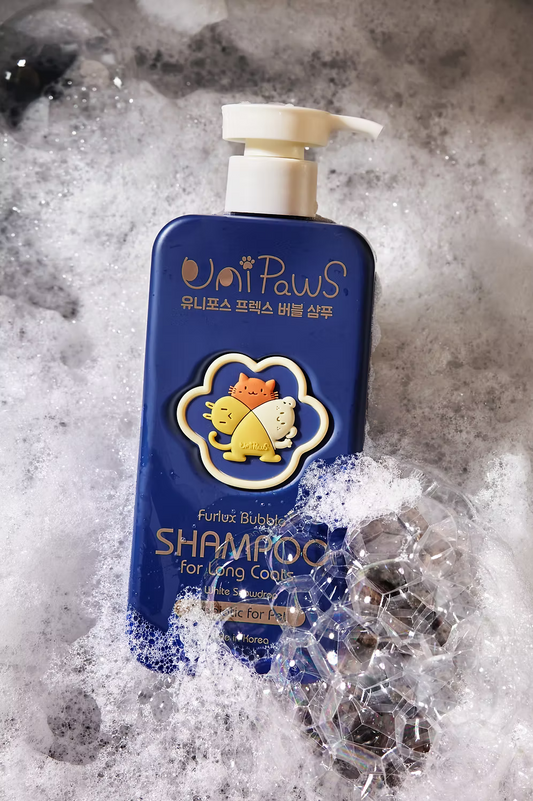 Unipaws Furlux Bubble Shampo for Long Coats 500ml