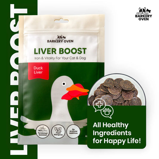 Barkery Oven Liver Boost Duck Liver (100g)