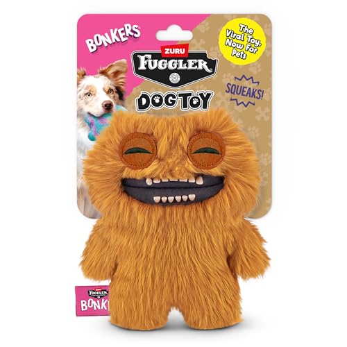 Fuggler Dog Toys - Underoo Mcgoo (Brown)