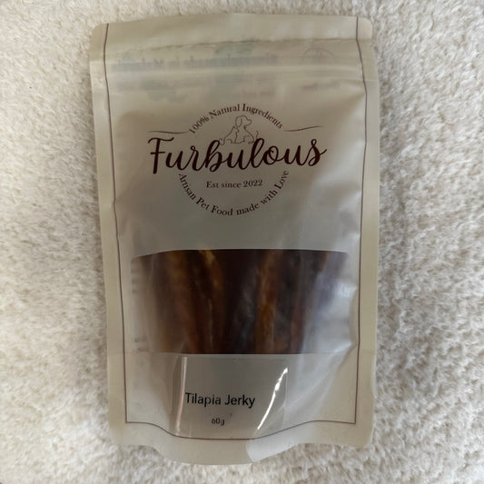 Furbulous Tilapia Jerky 60g