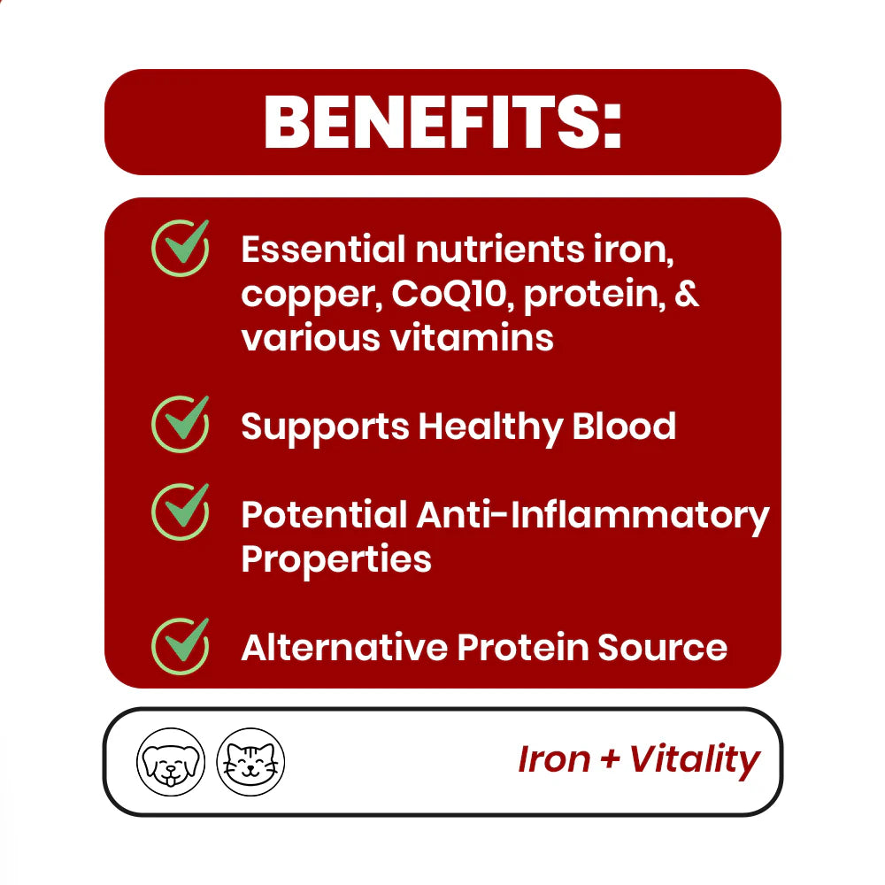 Barkery Oven Iron Boost Pork Liver (100g)