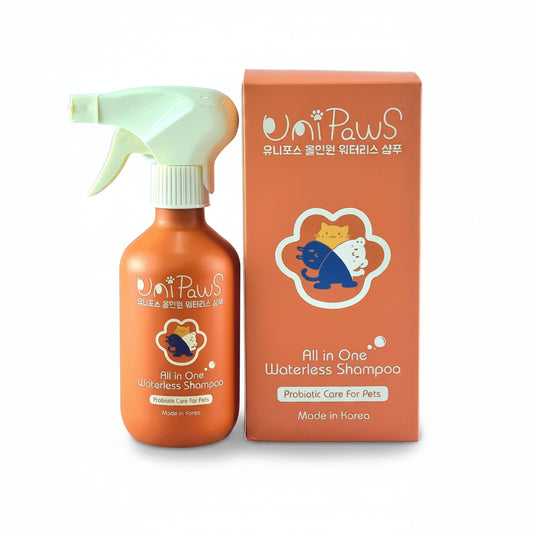 Unipaws Probiotics Waterless Shampoo 260ml