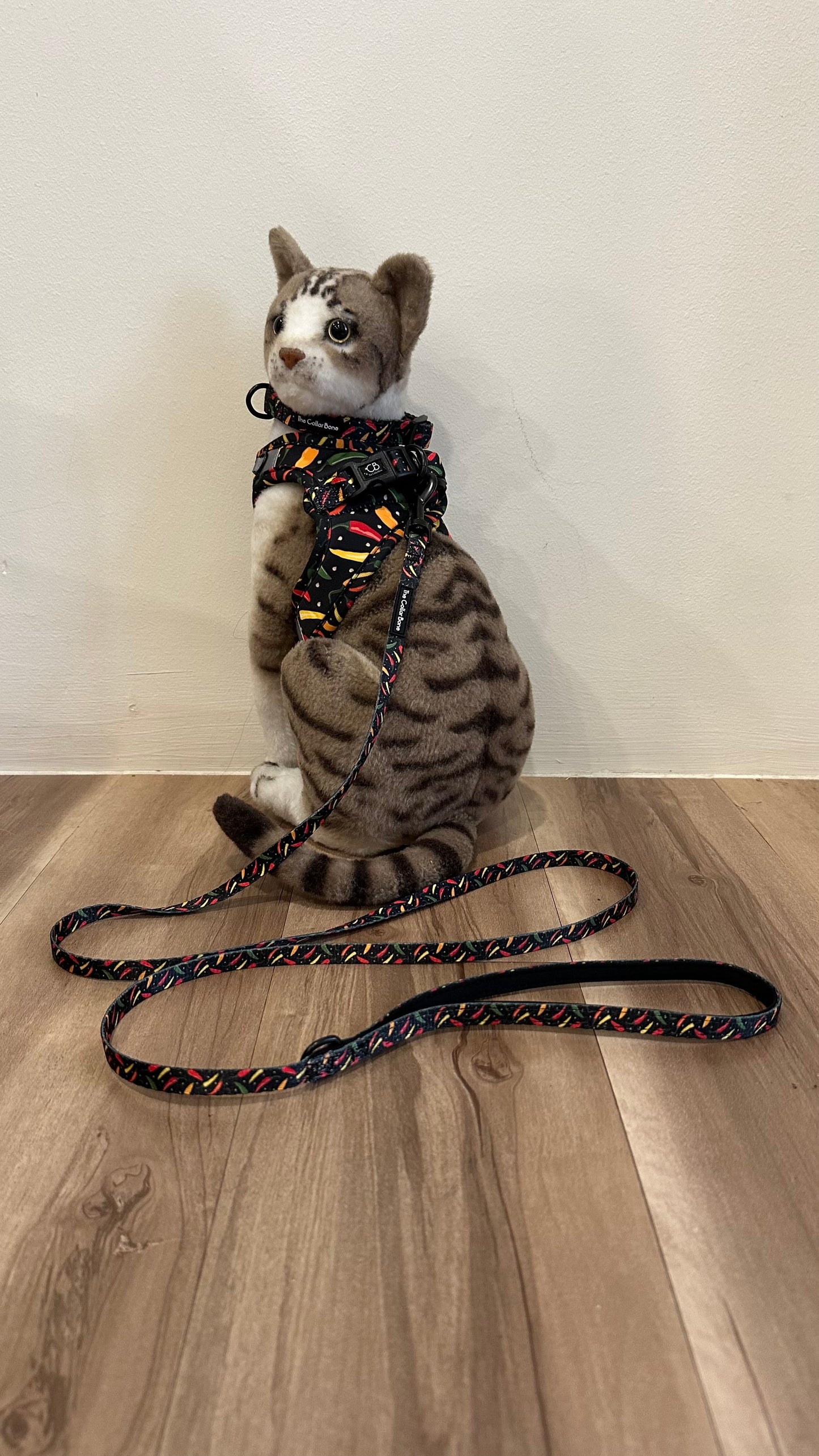 Teeny Step-In Vest/Harness in Chilli Padi