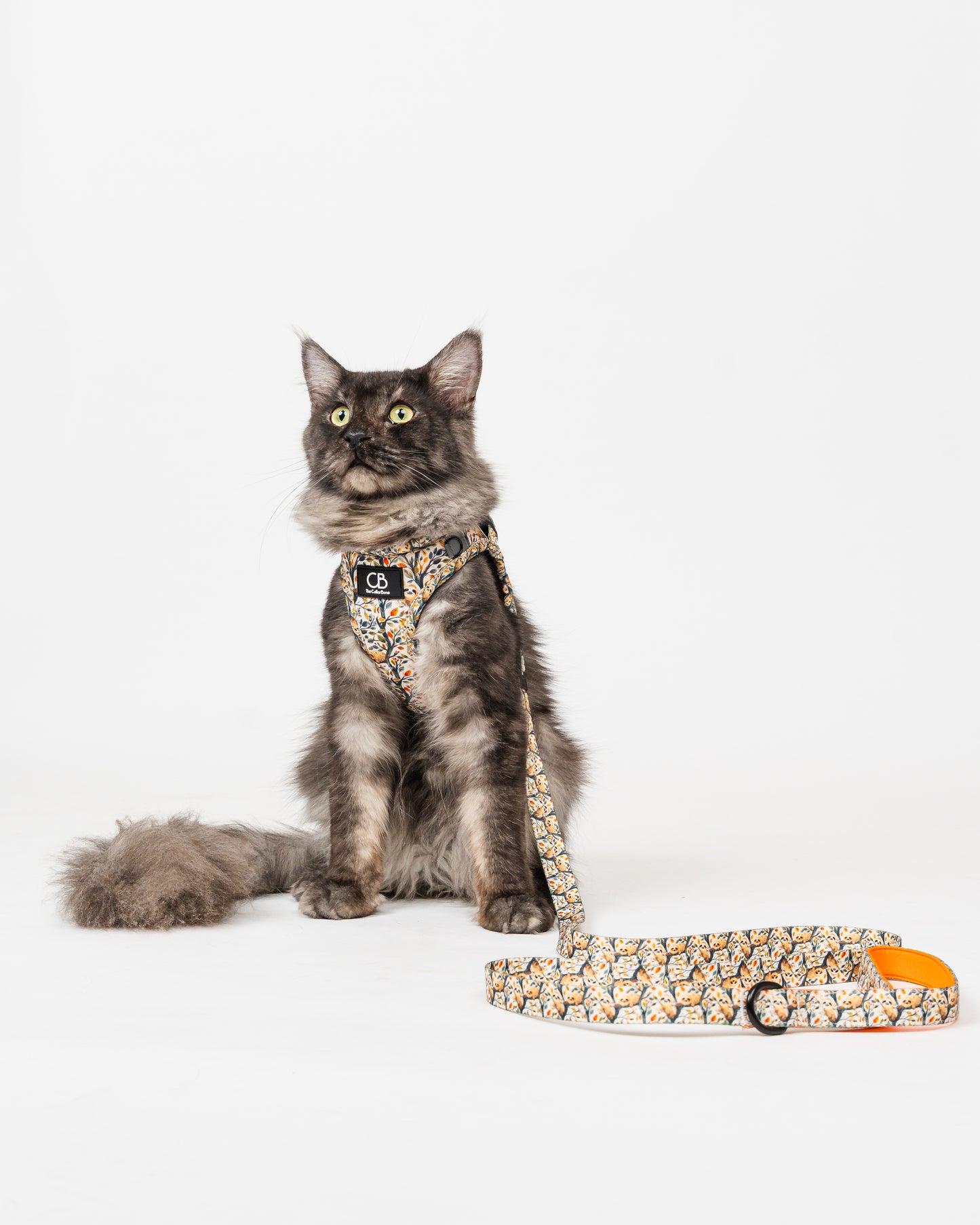 Teeny Step-In Vest/Harness in Sluggish Sloth
