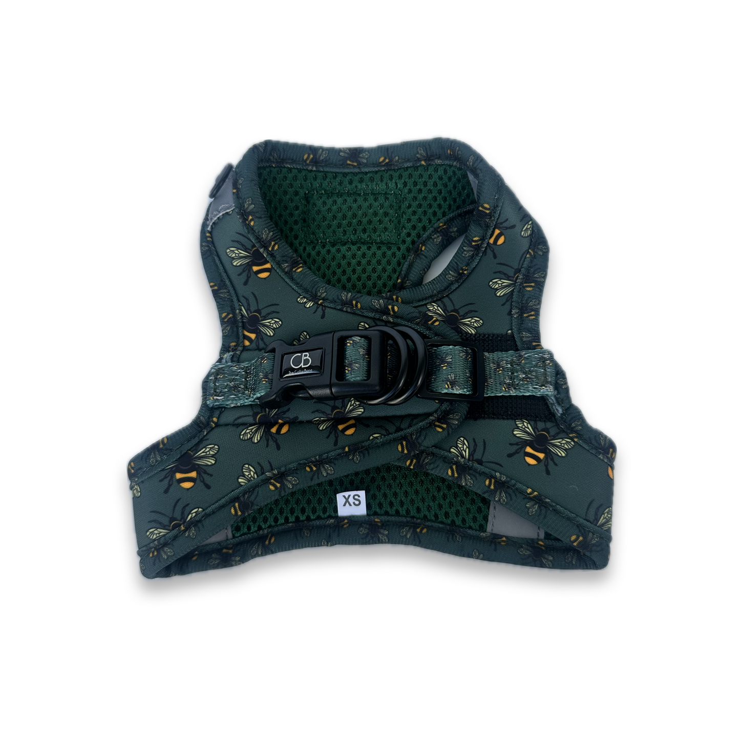 Teeny Step-In Vest/Harness in Forest Bee