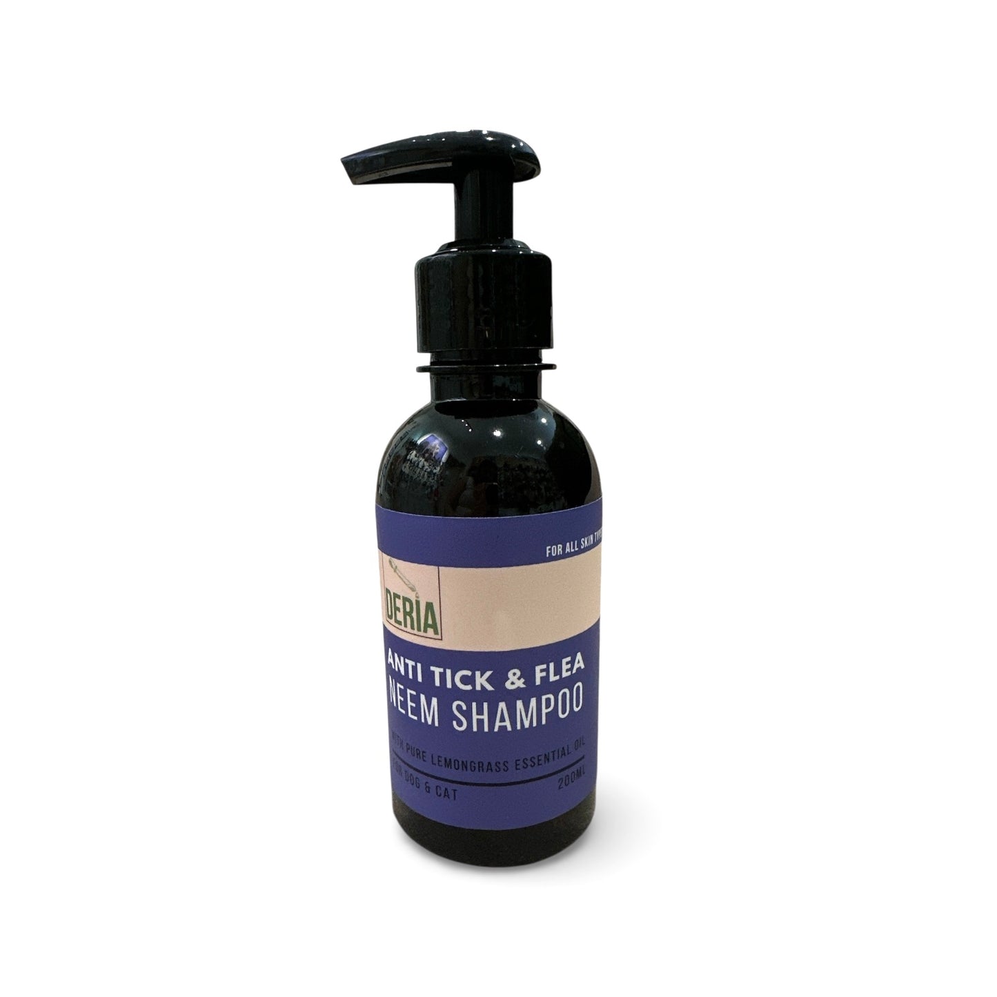 Deria Anti-Tick & Flea Neem Shampoo 200ml
