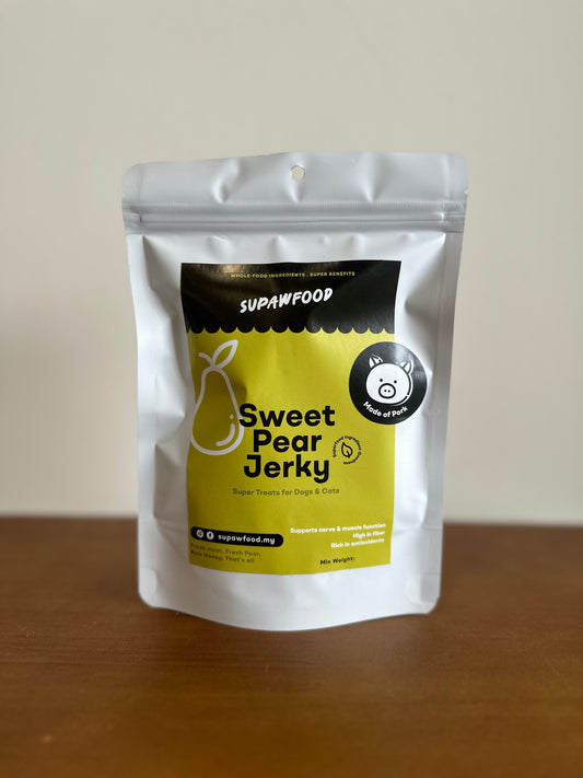 SUPAWFOOD PORK JERKY - SWEET PEAR (50g)