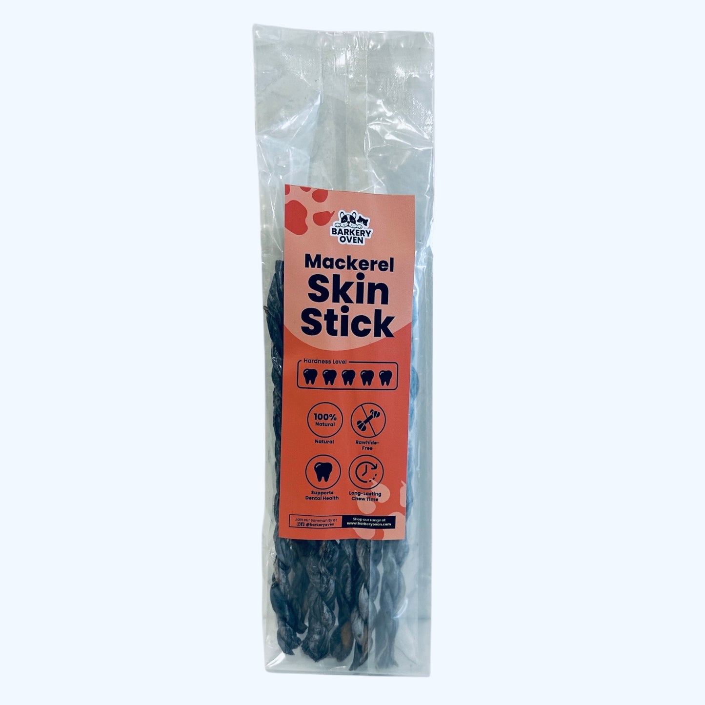Barkery Oven Mackerel Skin Twist (80 Gram)