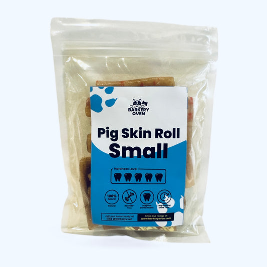 Barkery Oven Pig Skin Roll - Small (100 Gram)