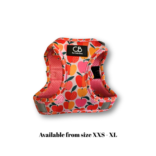 Teeny Step-In Vest/Harness in Apple of My Eye