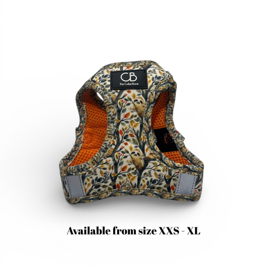 Teeny Step-In Vest/Harness in Sluggish Sloth