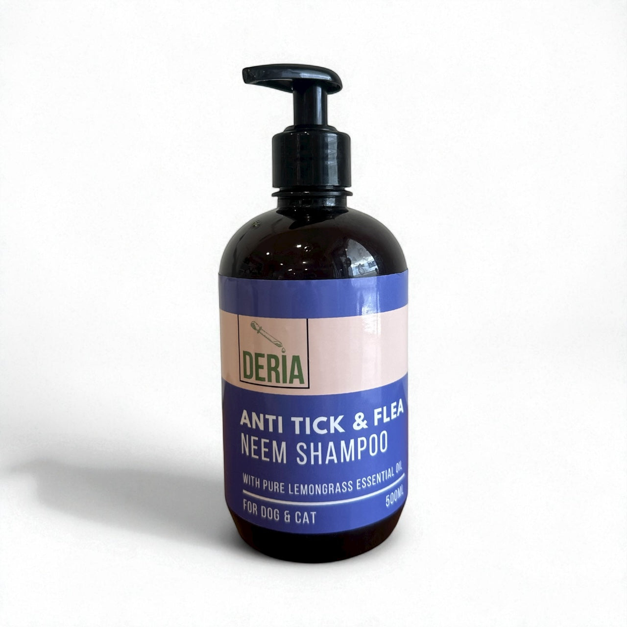 Deria Anti-Tick & Flea Neem Shampoo 500ml